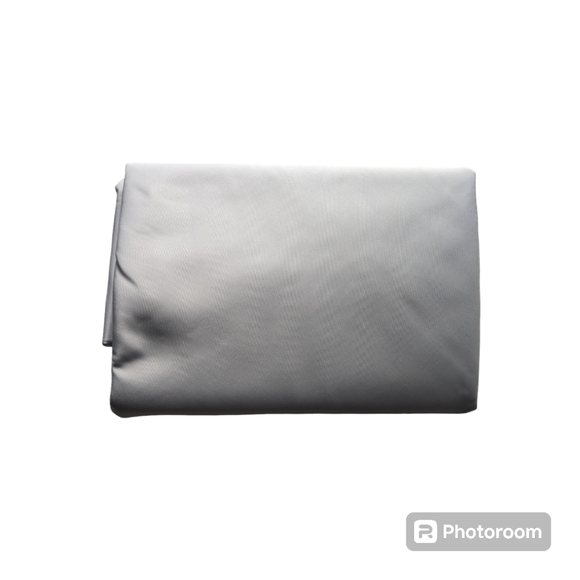 Round Tablecloth. White. 108 inch, 100% Polyester. 4 in Total - Picture 2 of 8